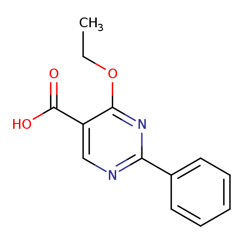 5-Pyrimidinecarboxylic acid, 4-ethoxy-2-phenyl-