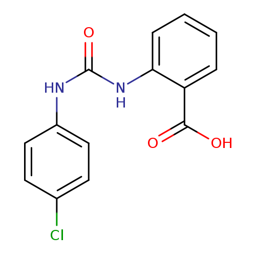 2-{[(4-chloroanilino)carbonyl]amino}benzoic acid