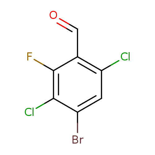 4-Bromo-2,5-dichloro-6-fluorobenzaldehyde