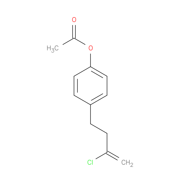 4-(4-Acetoxyphenyl)-2-chloro-1-butene