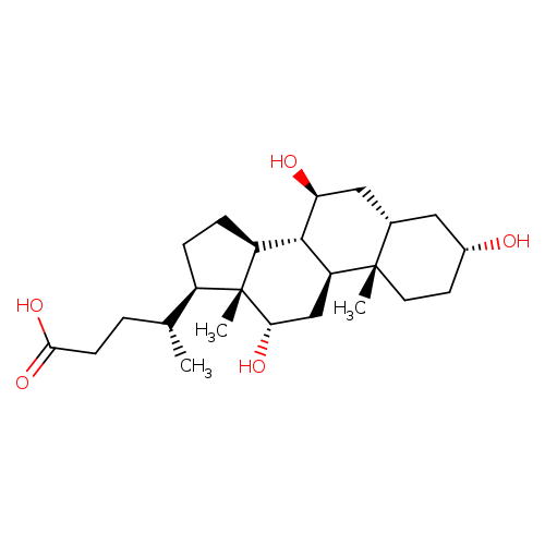 Cholan-24-oic acid, 3,7,12-trihydroxy-, (3α,5β,7β,12α)-