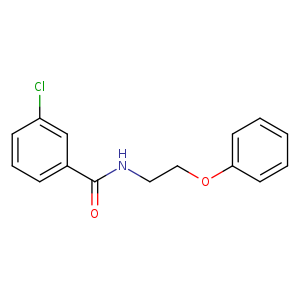 3-chloro-N-(2-phenoxyethyl)benzamide