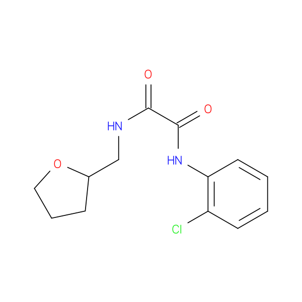 N'-(2-chlorophenyl)-N-[(oxolan-2-yl)methyl]ethanediamide