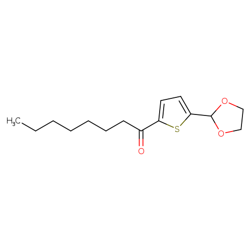 5-(1,3-Dioxolan-2-yl)-2-thienyl heptyl ketone