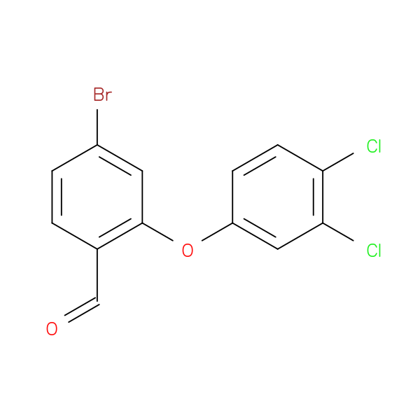 4-bromo-2-(3,4-dichlorophenoxy)benzaldehyde