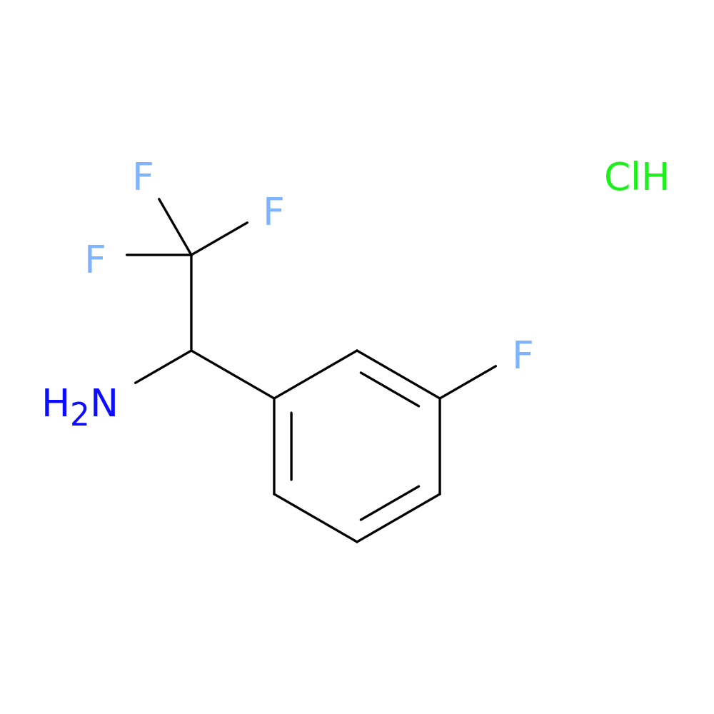 2,2,2-Trifluoro-1-(3-fluorophenyl)ethylamine Hydrochloride