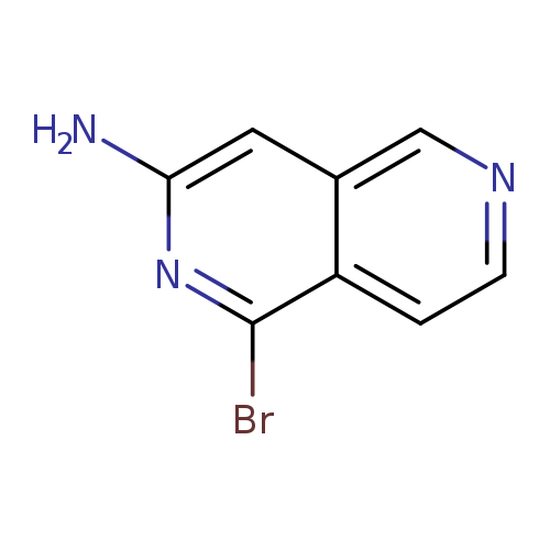 1-Bromo-2,6-naphthyridin-3-amine
