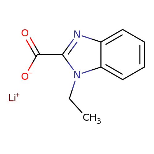 lithium(1+) ion 1-ethyl-1h-1,3-benzodiazole-2-carboxylate