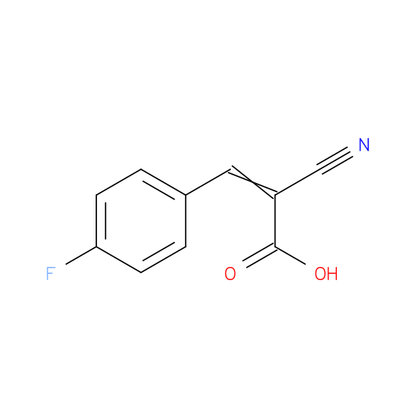 2-cyano-3-(4-fluorophenyl)prop-2-enoic acid