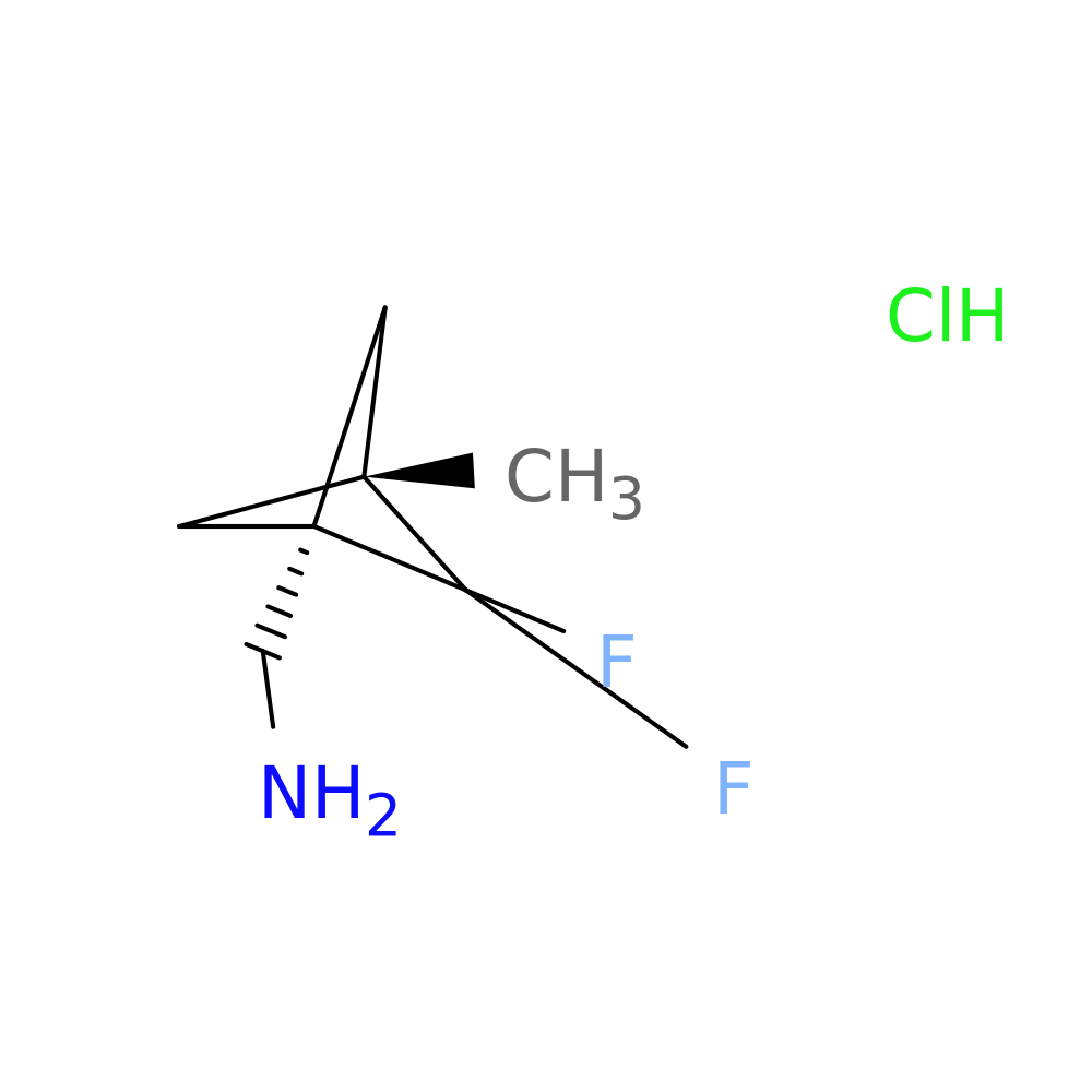 1-[(1r,3s)-2,2-difluoro-3-methylbicyclo[1.1.1]pentan-1-yl]methanamine hydrochloride