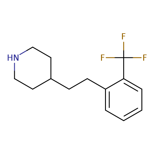 4-{2-[2-(trifluoromethyl)phenyl]ethyl}piperidine