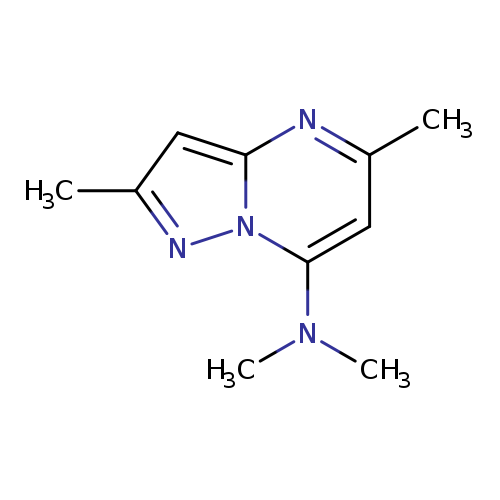 N,N,2,5-tetramethylpyrazolo[1,5-a]pyrimidin-7-amine