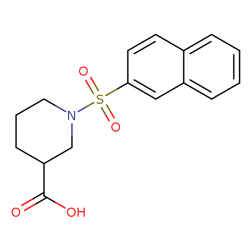 1-(Naphthalen-2-ylsulfonyl)piperidine-3-carboxylic acid
