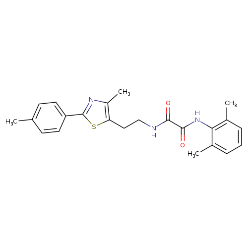 N'-(2,6-dimethylphenyl)-N-{2-[4-methyl-2-(4-methylphenyl)-1,3-thiazol-5-yl]ethyl}ethanediamide