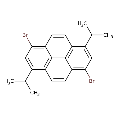 1,6-Diisopropyl-3,8-Dibromopyrene
