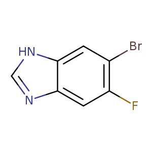 1H-Benzimidazole, 6-bromo-5-fluoro-