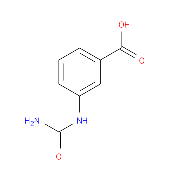 3-[(Aminocarbonyl)amino]benzoic acid