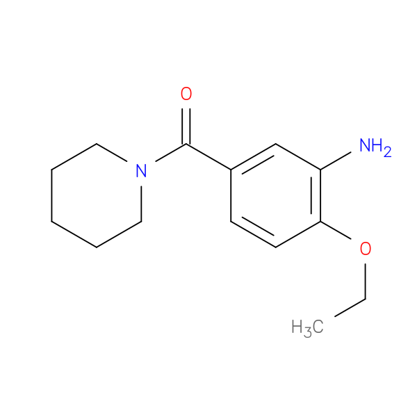 2-Ethoxy-5-[(piperidin-1-yl)carbonyl]aniline
