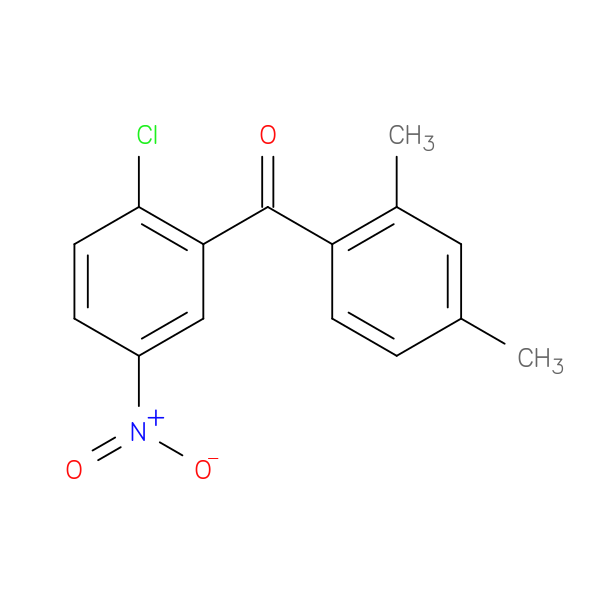(2-Chloro-5-nitrophenyl)(2,4-dimethylphenyl)methanone