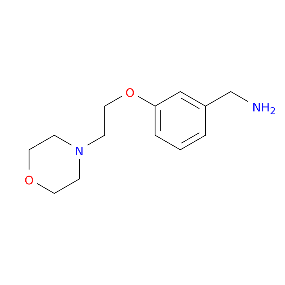 (3-(2-Morpholinoethoxy)phenyl)methanamine