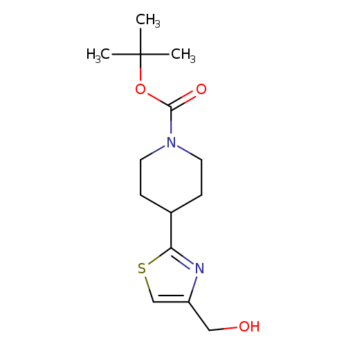 tert-Butyl 4-(4-(hydroxymethyl)thiazol-2-yl)piperidine-1-carboxylate