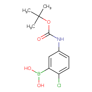 5-BOC-Amino-2-chlorophenylboronic acid