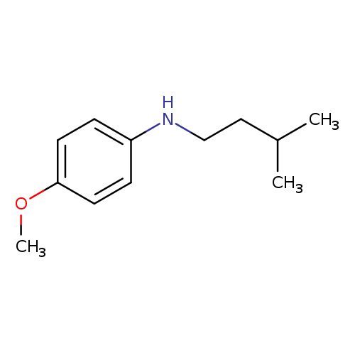 4-Methoxy-n-(3-methylbutyl)aniline