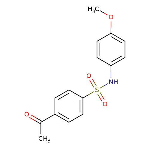 4-Acetyl-N-(4-methoxyphenyl)benzenesulfonamide