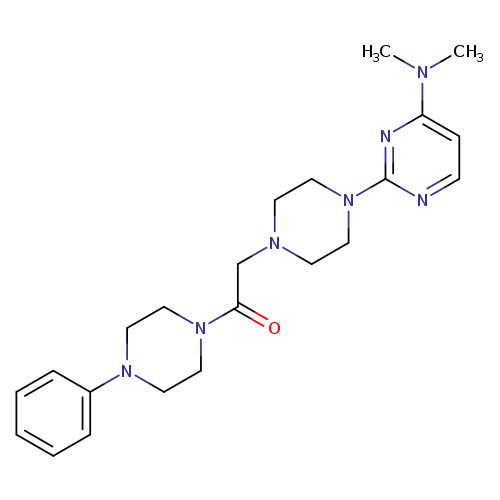 2-{4-[4-(dimethylamino)pyrimidin-2-yl]piperazin-1-yl}-1-(4-phenylpiperazin-1-yl)ethan-1-one