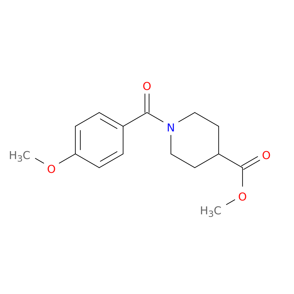 Methyl 1-(4-methoxybenzoyl)piperidine-4-carboxylate