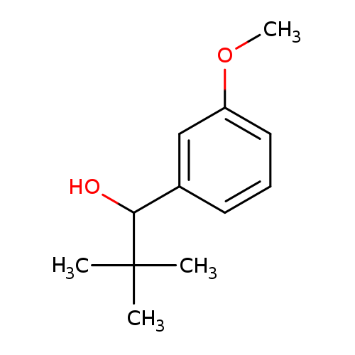 1-(3-methoxyphenyl)-2,2-dimethylpropan-1-ol
