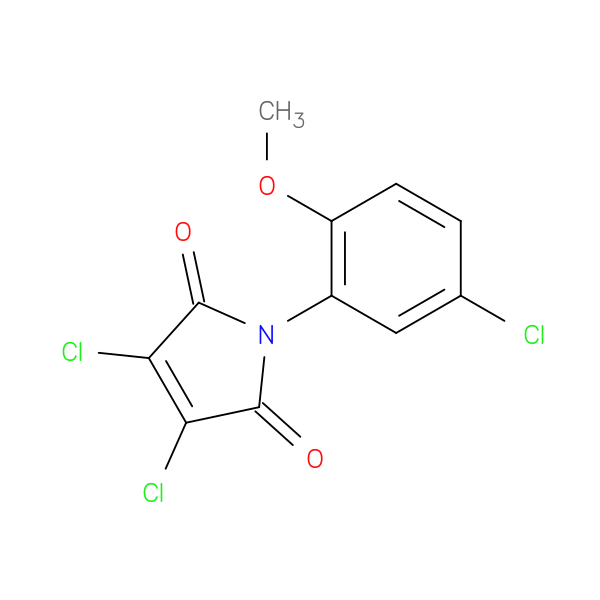 3,4-dichloro-1-(5-chloro-2-methoxyphenyl)-2,5-dihydro-1H-pyrrole-2,5-dione