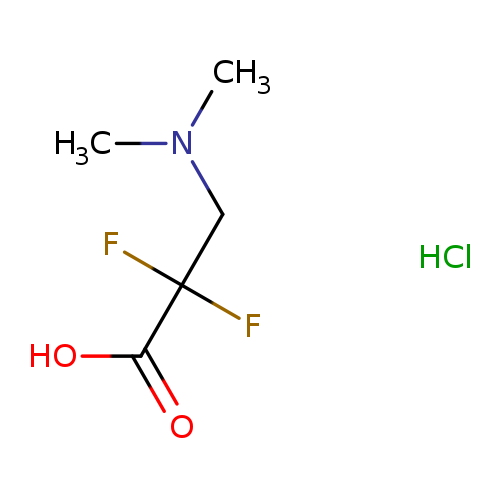 3-(dimethylamino)-2,2-difluoropropanoicacidhydrochloride