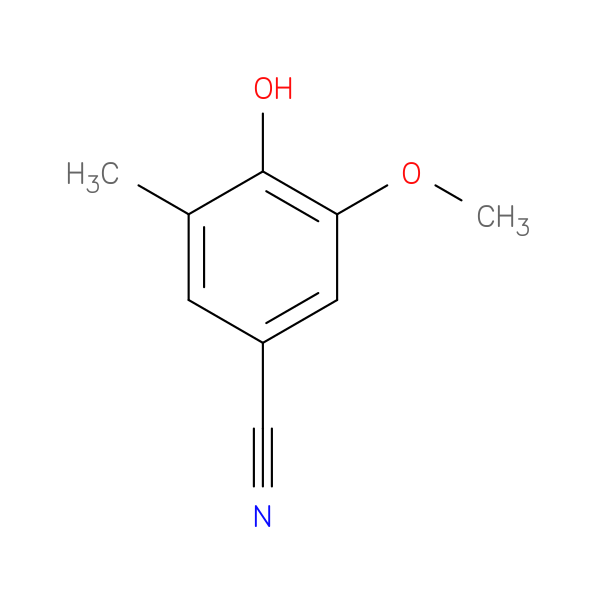 4-Hydroxy-3-methoxy-5-methylbenzonitrile