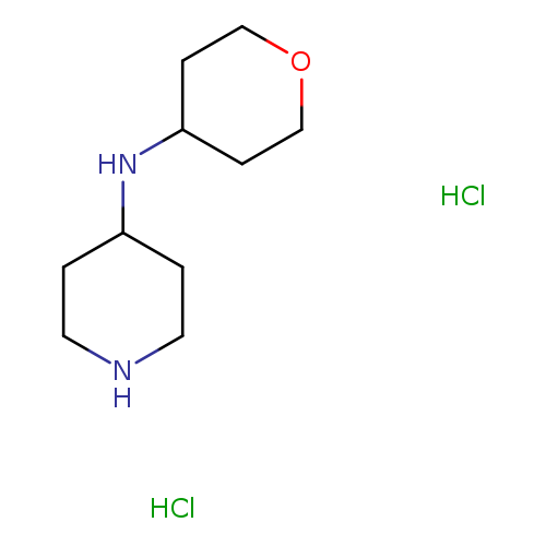 N-(oxan-4-yl)piperidin-4-amine dihydrochloride