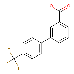 [1,1'-Biphenyl]-3-carboxylic acid, 4'-(trifluoromethyl)-