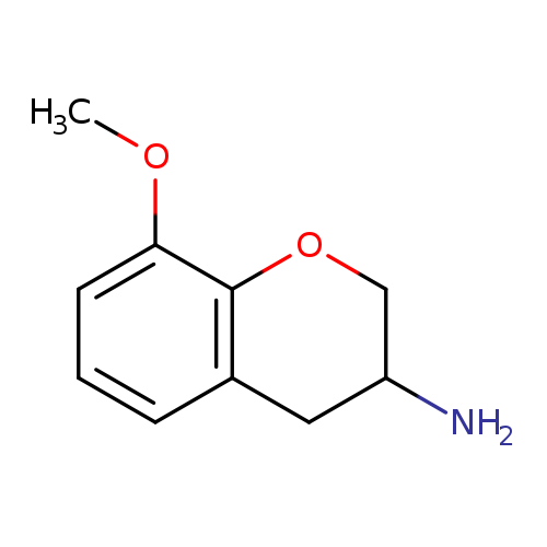 8-Methoxy-3,4-dihydro-2h-1-benzopyran-3-amine
