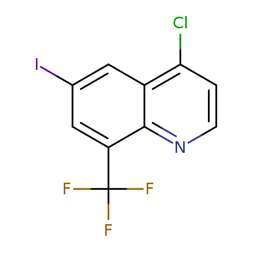 4-chloro-6-iodo-8-(trifluoromethyl)quinoline