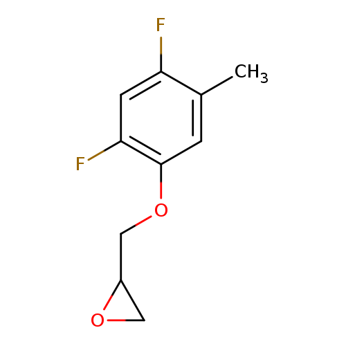 2-[(2,4-difluoro-5-methylphenoxy)methyl]oxirane
