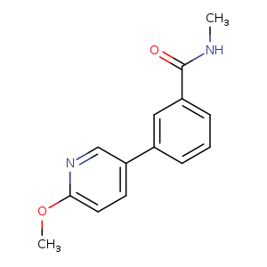 3-(6-Methoxypyridin-3-yl)-N-methylbenzamide