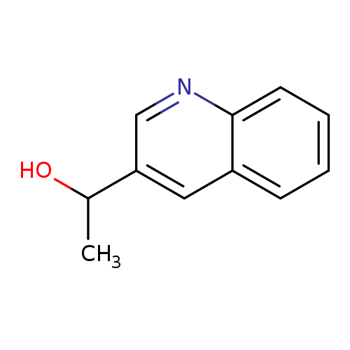 3-Quinolinemethanol, a-methyl-