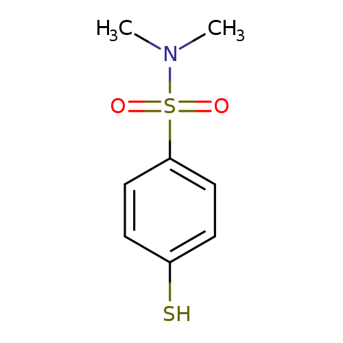 N,N-dimethyl-4-sulfanylbenzene-1-sulfonamide