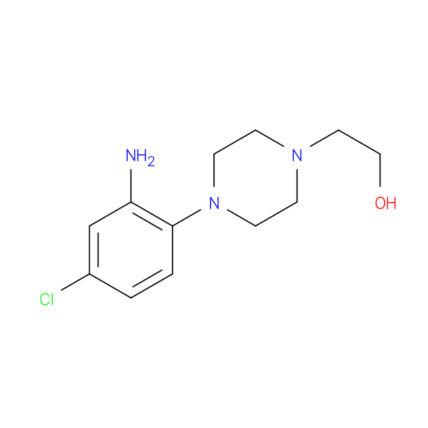 2-[4-(2-amino-4-chlorophenyl)piperazin-1-yl]ethan-1-ol