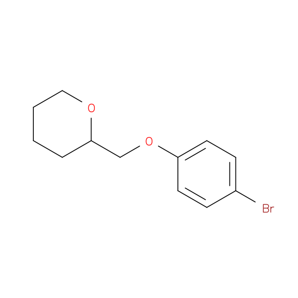 2-((4-Bromophenoxy)methyl)tetrahydro-2H-pyran