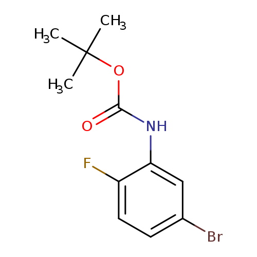 tert-Butyl N-(5-bromo-2-fluorophenyl)carbamate
