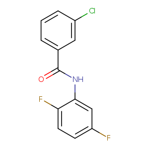 3-chloro-N-(2,5-difluorophenyl)benzamide