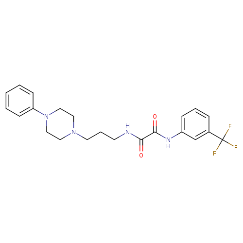 N-[3-(4-phenylpiperazin-1-yl)propyl]-N'-[3-(trifluoromethyl)phenyl]ethanediamide