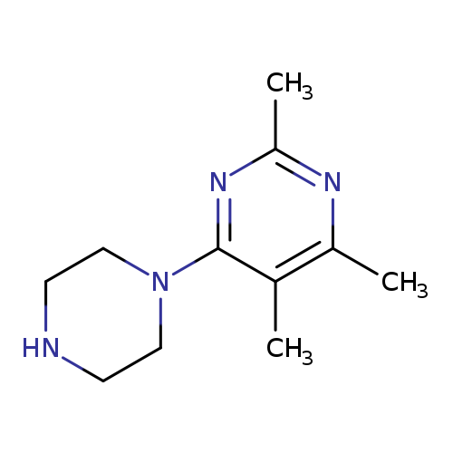 2,4,5-Trimethyl-6-piperazin-1-yl-pyrimidine