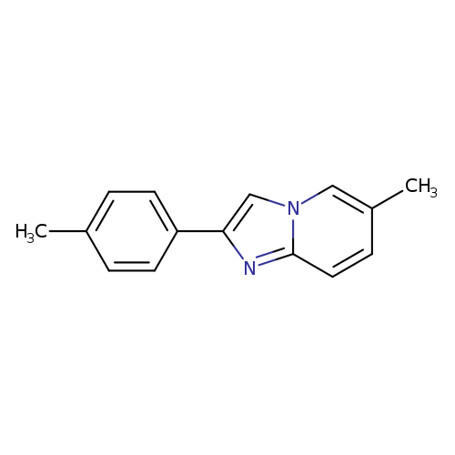 6-methyl-2-(4-methylphenyl)imidazo[1,2-a]pyridine