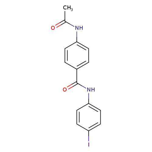 4-(acetylamino)-N-(4-iodophenyl)benzamide